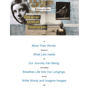 Creative Journaling Article